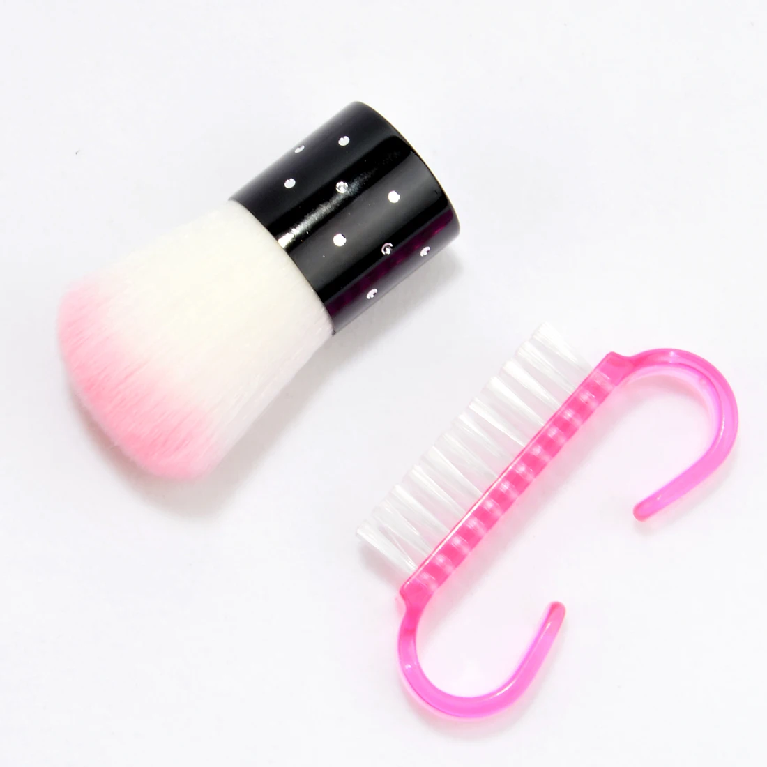 

YWK Multi-size Nail Brush Long Handle Nail Cleaning Brush Soft Remove Dust Powder Cleaner Nail Art Care Manicure Too