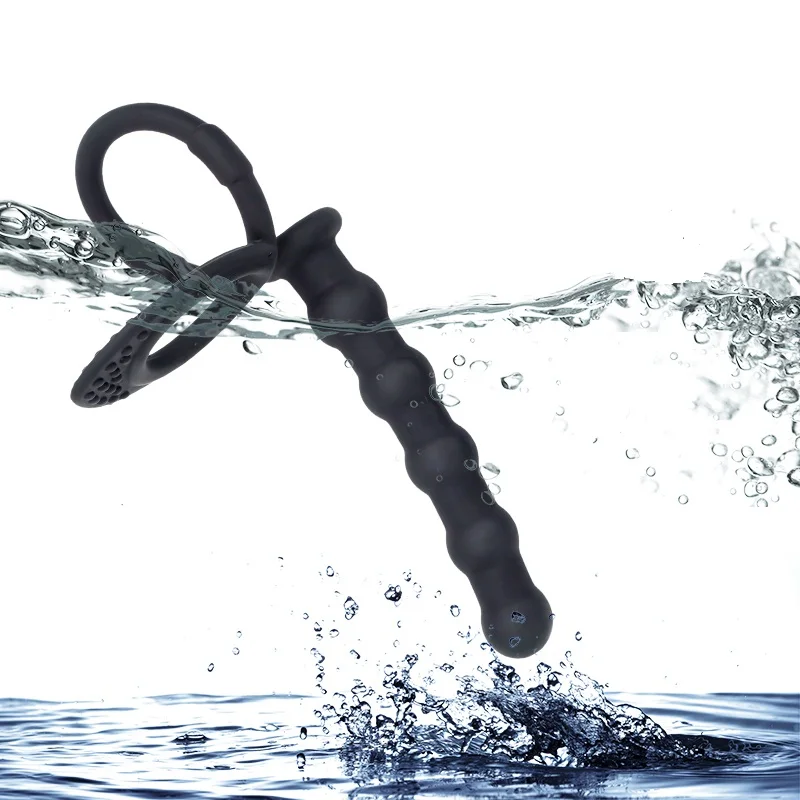 Беспроводные G spot головка силиконовая Анальная пробка бусины анальная Массажер