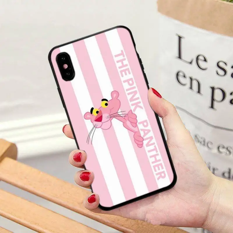 

ZFGHSHYQ Cartoons Pink Panther Phone Case For HUAWEI P10 10plus 20 30 30lite 40pro Mate10 20 30 Pro Honor 8X 20