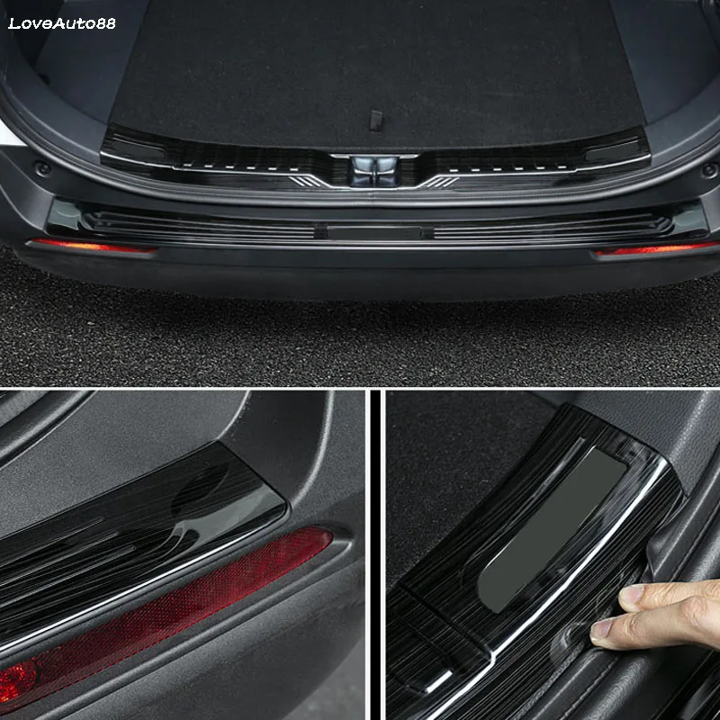 Внешняя внутренняя и внешняя репутация из нержавеющей стали задний бампер