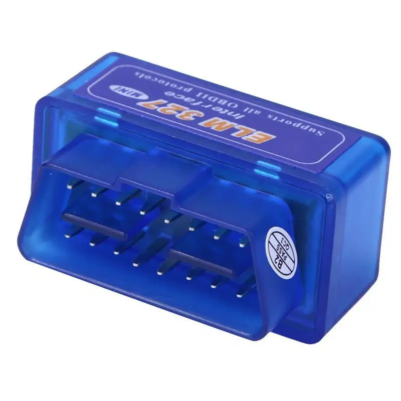 Мини-сканер OBD2 ELM327 V2.1/V1.5 Bluetooth 12-24 В автомобильный детектор неисправностей тестер