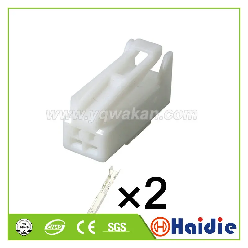 5 комплектов 2-контактный Автомобильный Электрический разъем незапечатанный