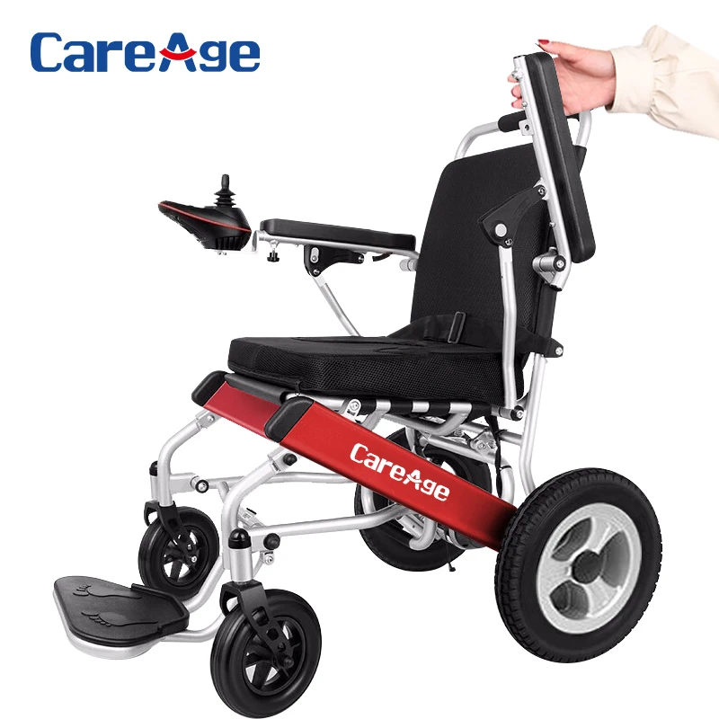 

Алюминиевое легкое портативное кресло мотор-колесо, складные электрические инвалидные коляски для путешествий, аэропорта