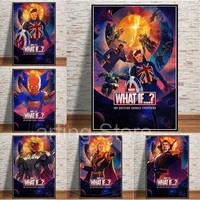marvel new cartoon what if tv posters and prints multiverse superhero ultron wall art canvas painting for living room decoration