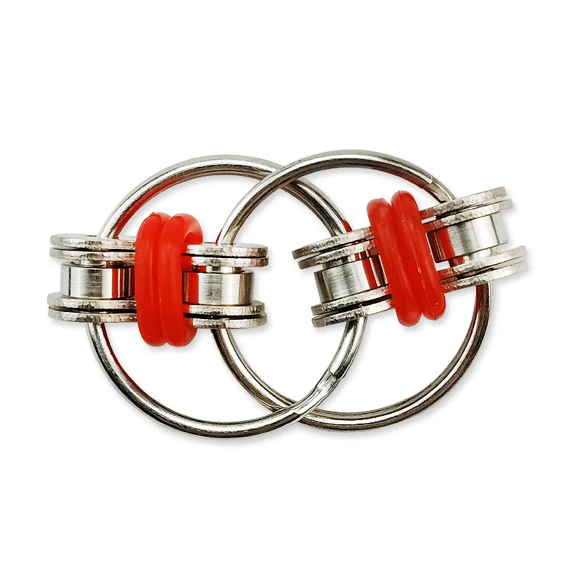

Childrens Adult Decompression Toys Fingertip Top Educational Toys Stress Relief Toys Ring Chain Buckle Toys Intellectual Toys