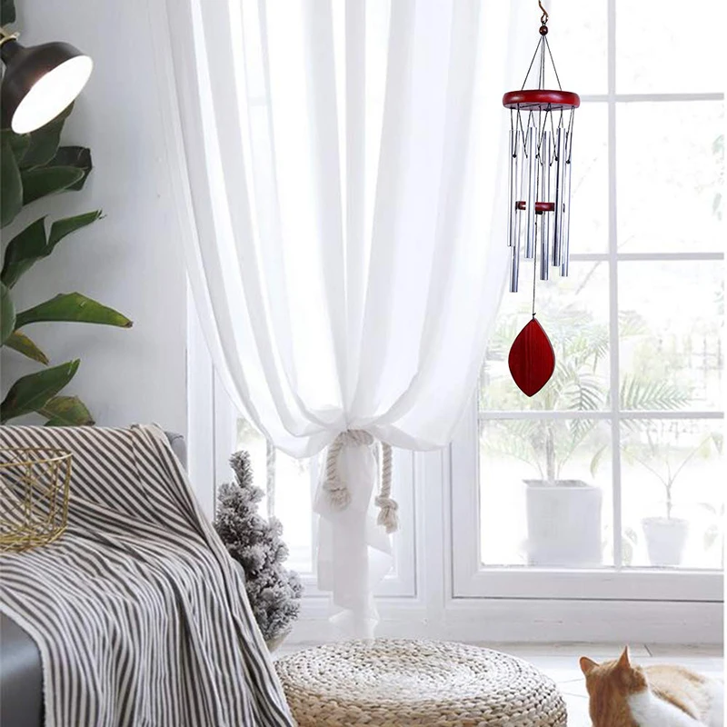 Напольные Жилая колокольчики двора сада медные трубки античные ветра настенный