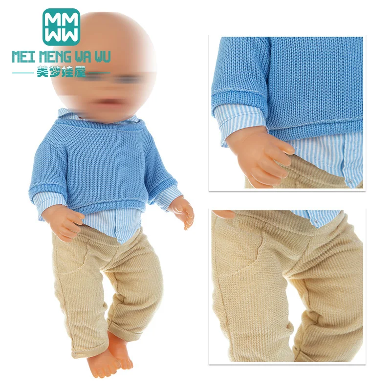 Детская кукольная одежда для детей от 43 до 45 см пуховые куртки новорожденных