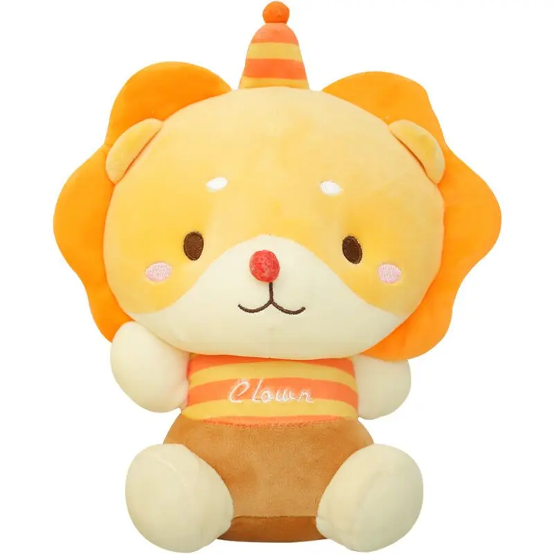 

25cm 7 Inches Cute Soft Plush Toys Lovely Pig Rabbit Lion Stuffed Home Decor Doll Gift Kawaii For Christmas Birthday Present
