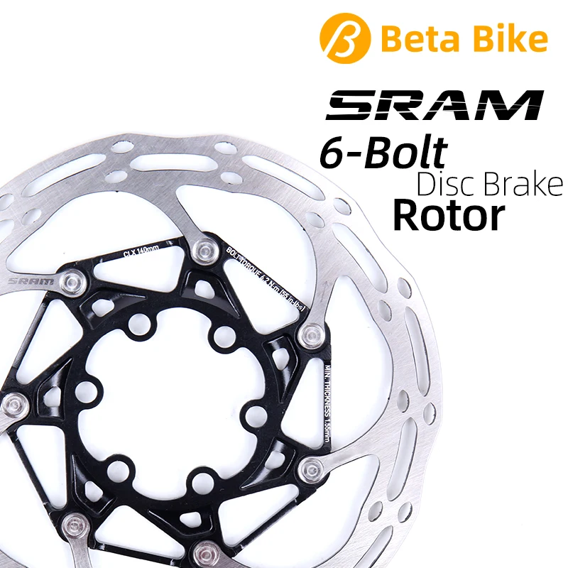 Дисковый тормозной ротор SRAM CenterLine 6 болтов 140/160/180/200 мм 4/6/7/8 дюйма дисковые роторы