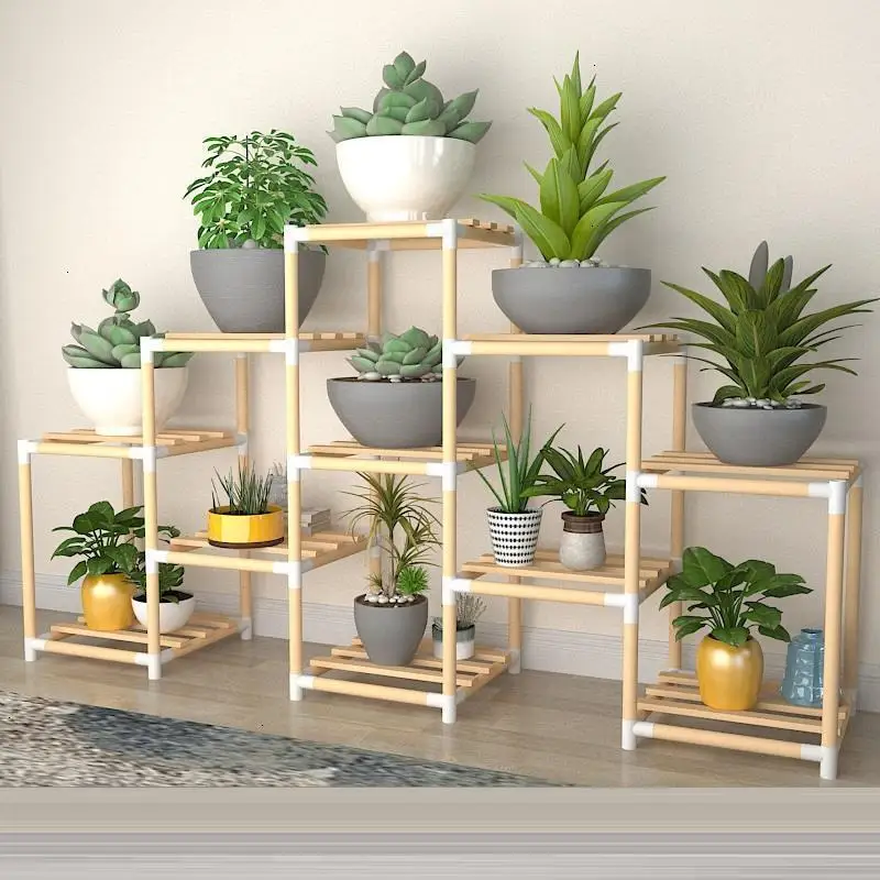Estanteria Para Plantas Pot Saksi Standi Huerto Urbano Madera Stojak Na Kwiaty полка Dekoration напольная Цветочная