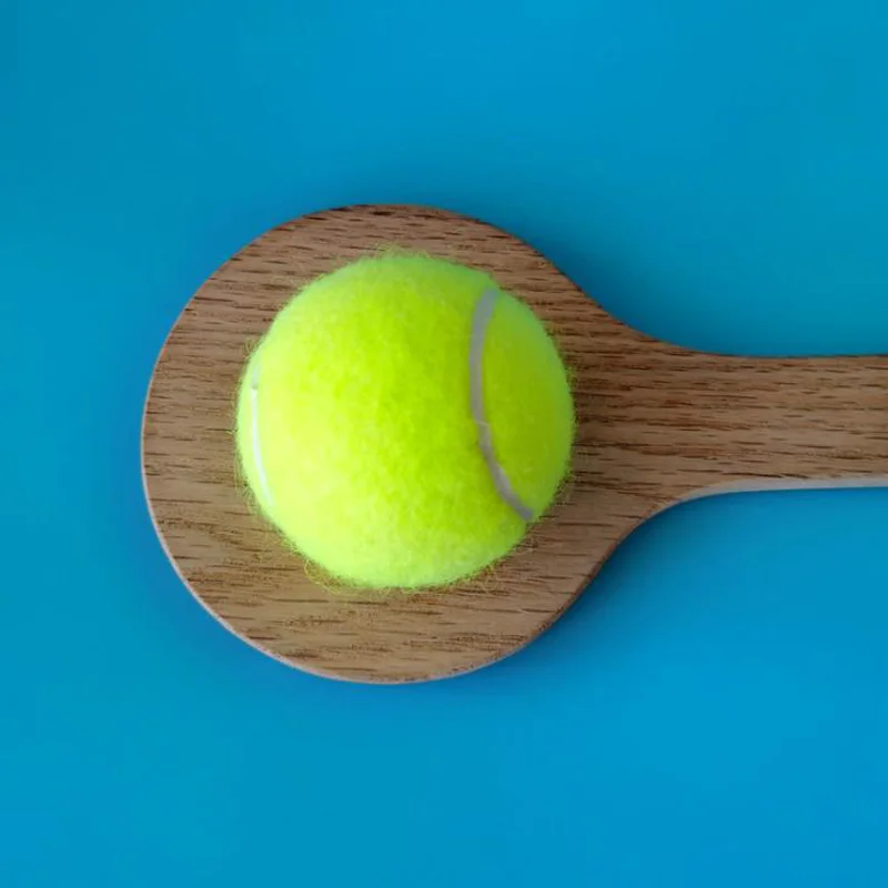 Деревянная Теннисная указка теннисная ложка десертная ракетка тренировочная