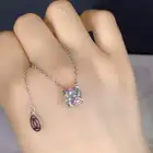 Ожерелье женское из серебра 925 пробы, 2 карата