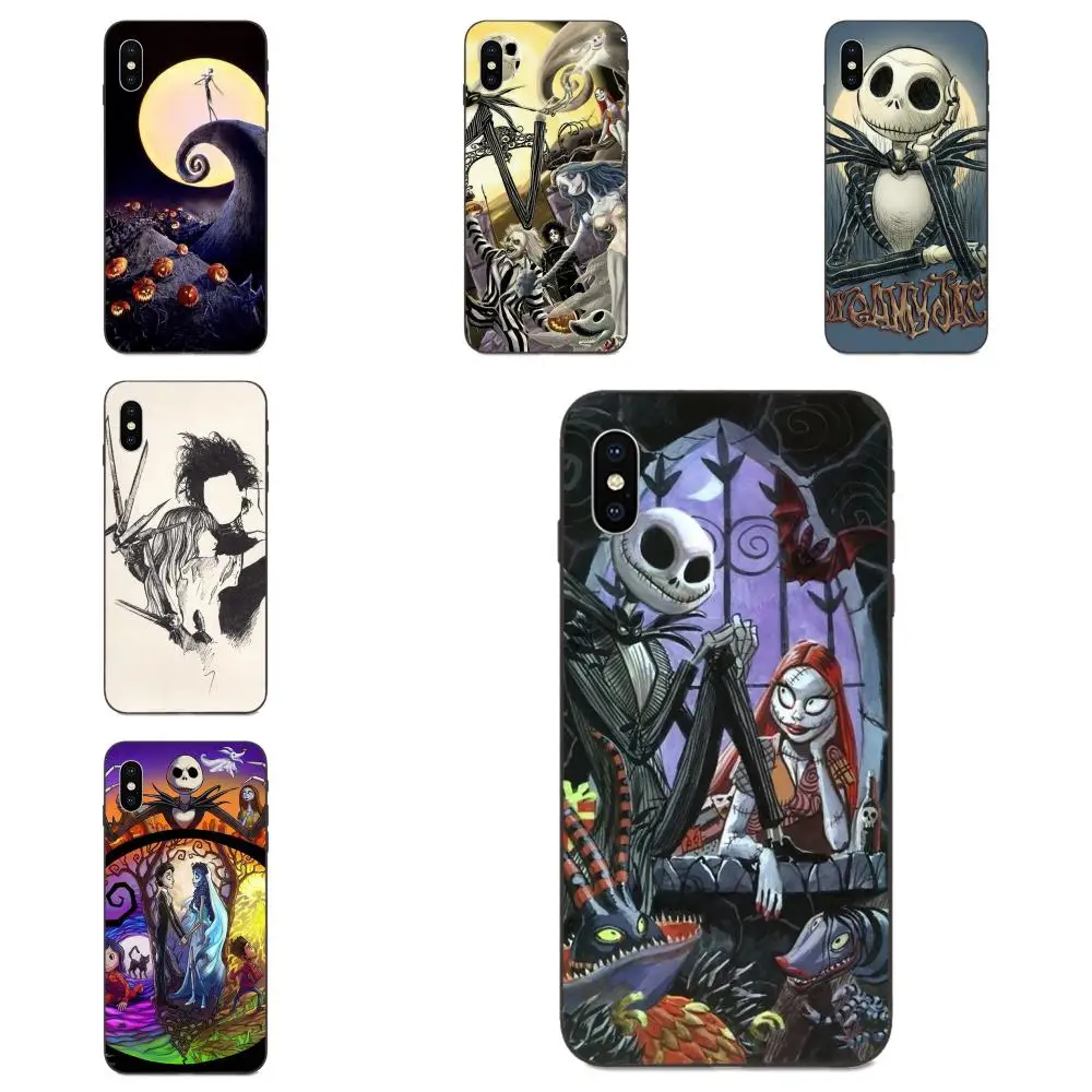 Милый мягкий чехол Tim Burton для Xiaomi mi x Max Note 2 2S 3 5X6 6X8 9T SE A1 A2 A3 CC9e Lite Play Pro