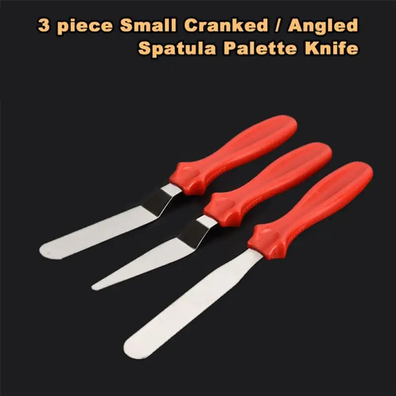 3 шт./компл. лопатка для торта Нержавеющая сталь скребок крем сыра помадного