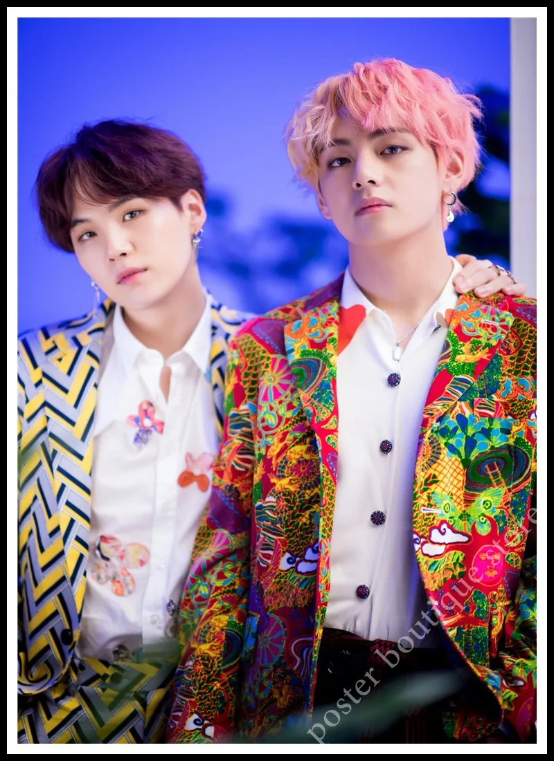 Kpop Bangtan плакат для мальчиков, jungkook, rm, v, jimin, jin, suga, j-hope, 2019new украшение живопись hd фото-наклейка для стены домашний декор/12 - Цвет: 6