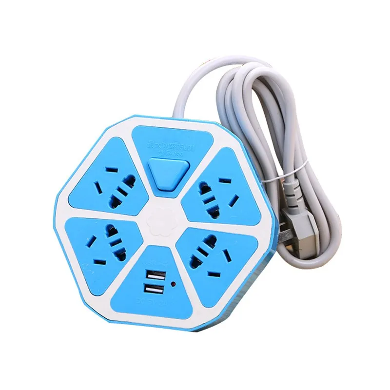 USB Розетка с переключателем креативная многофункциональная многоярусная