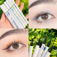 xixi matte eyeliner pen long lasting waterproof white appearance white blue brown green smooth liquid eyeliner ac211