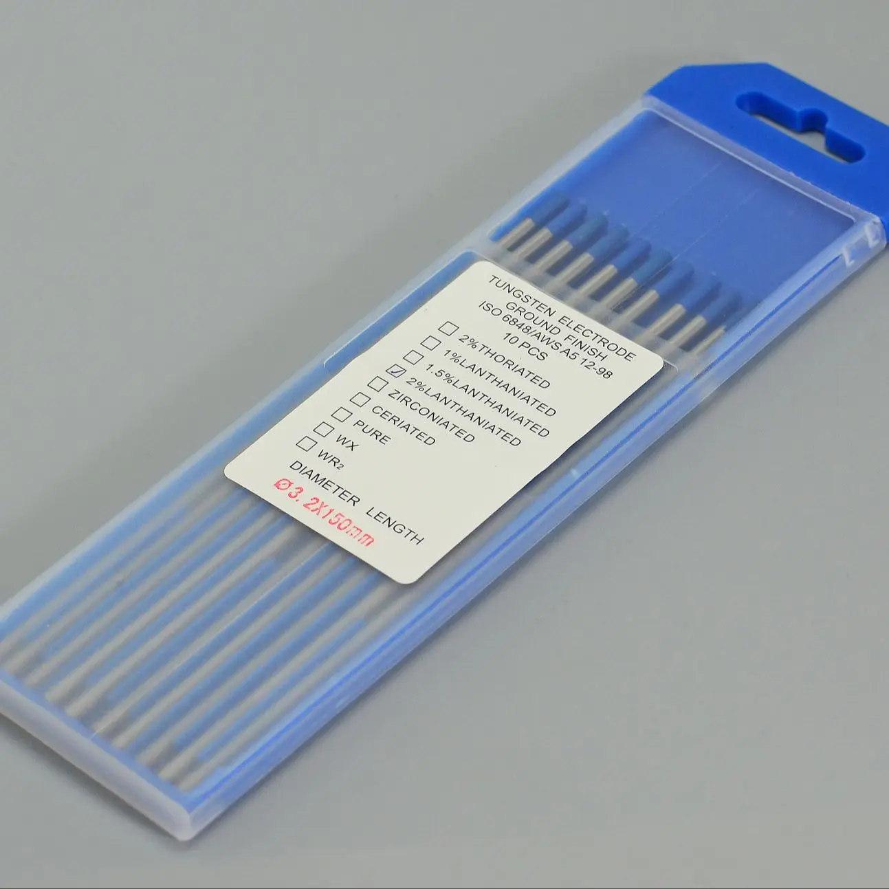 Вольфрамовый вольфрамовый электрод WL20 для сварки вольфрамовым электродом