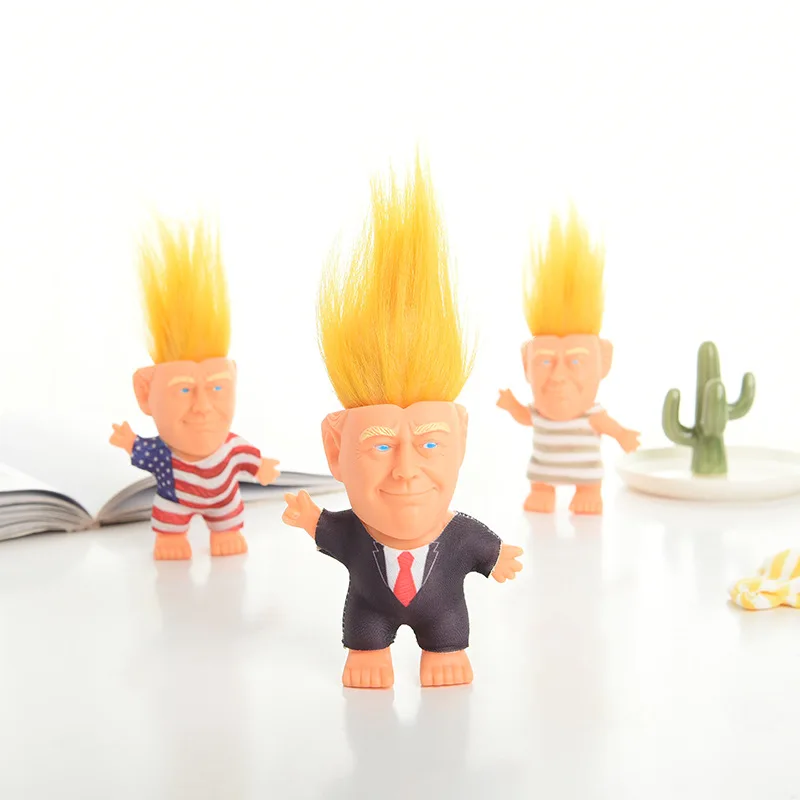 США Дональд Трамп забавная кукла игрушка президент Модель Дети милая Избегайте