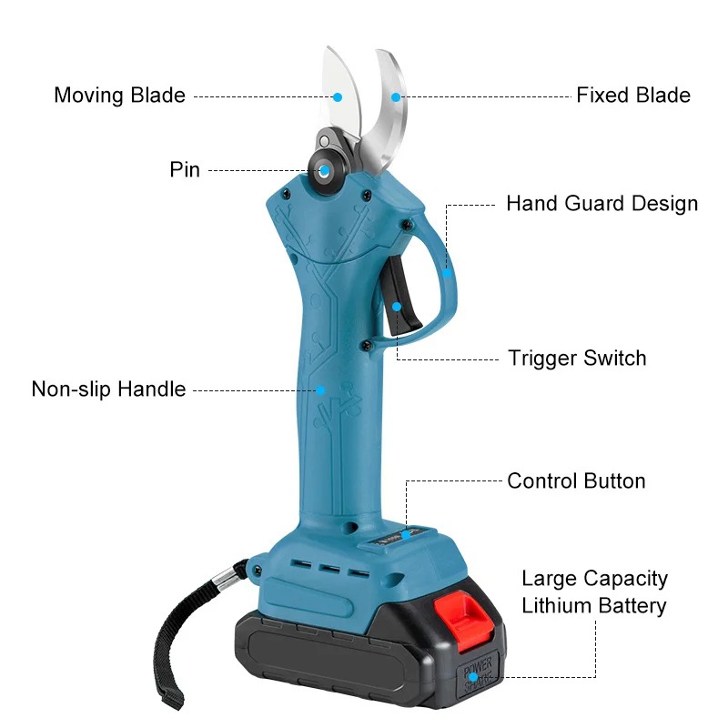 198 VF беспроводной Электрический секатор садовый деревьев бонсай