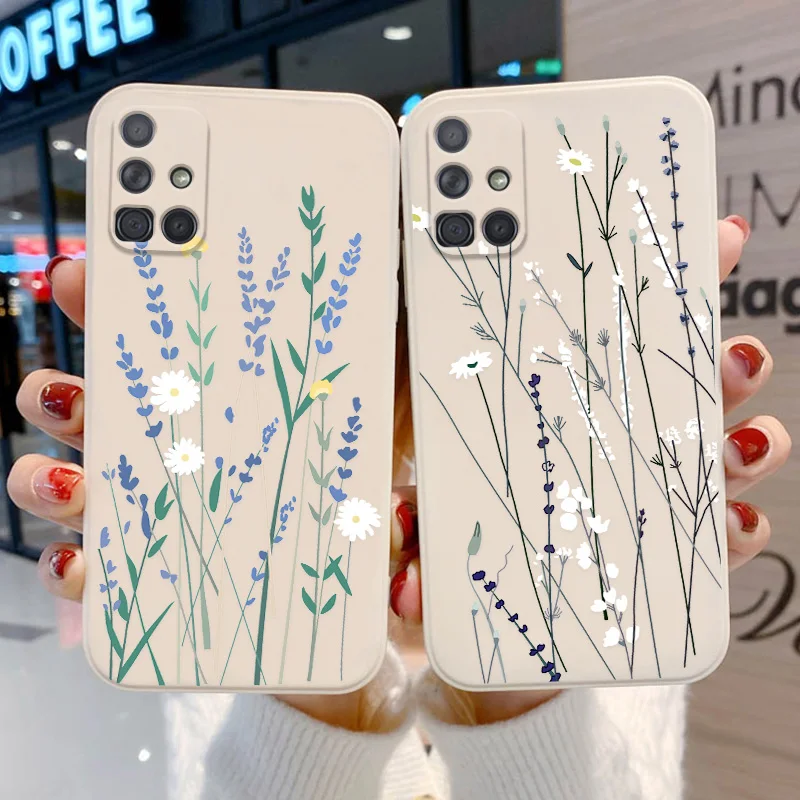 

Samsung A51 Case Silicon For Samsung A51 A71 A31 A52 A50 A32 A12 A21S A72 A20S A41 A10S Covers Fundas Housing Skin Back