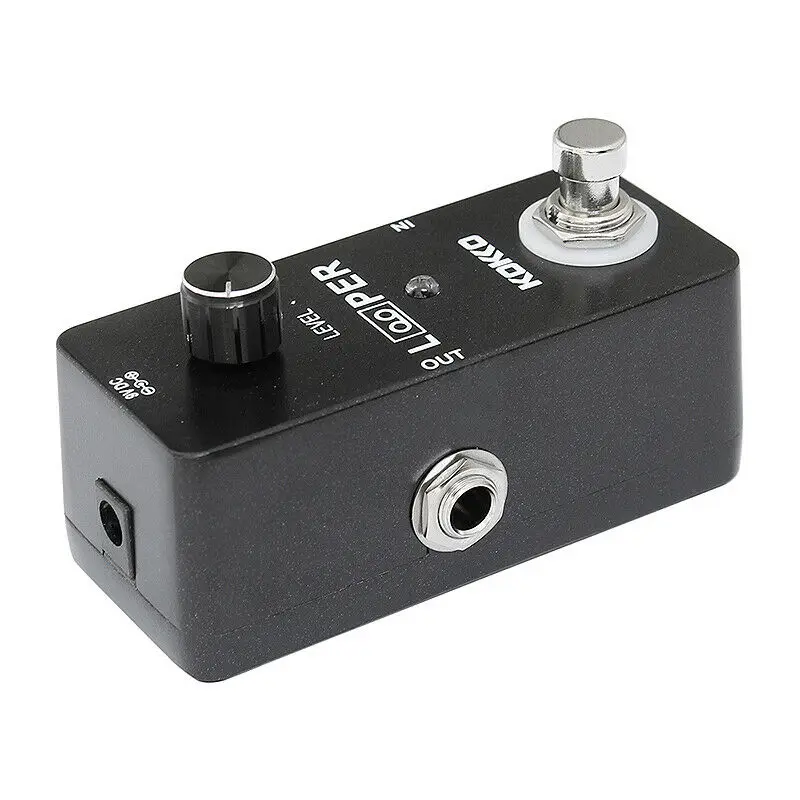 Кокко FLP-2D Педаль Лупер для электрогитары 5 минут записи Безграничные дублирования Музыкальные инструменты Луп-тюнер он.