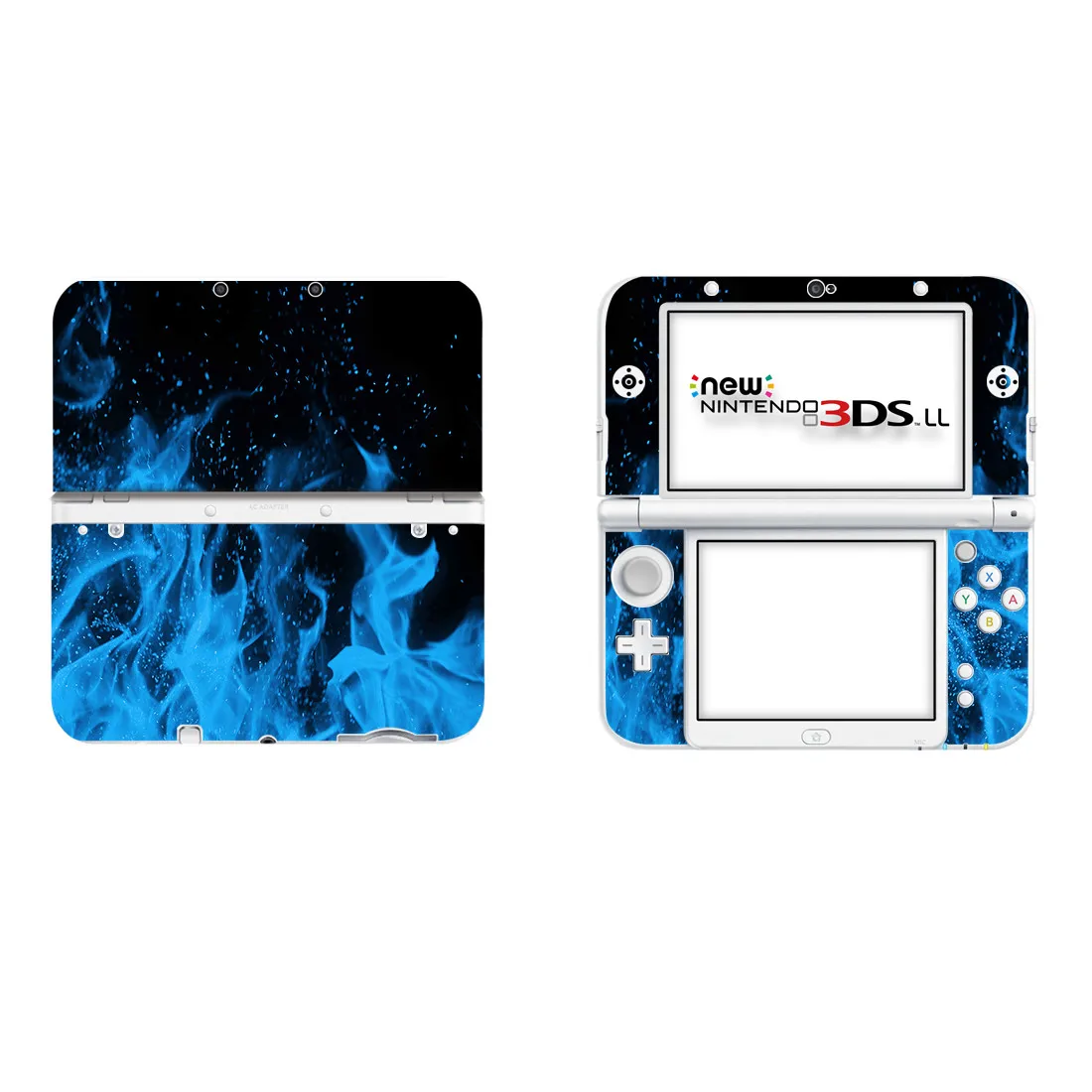 

Blue Fire Full Cover Decal Skin Sticker for NEW 3DS XL Skins Stickers for NEW 3DS LL Vinyl Protector Skin Sticker