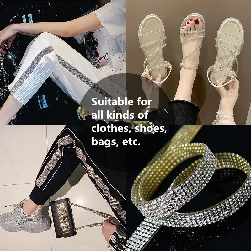 Самоклеящаяся лента с кристаллами Стразы наклейка сделай сам алмазная