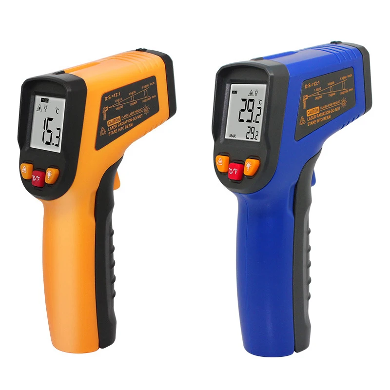 Urijk Handheld Non-contact Thermometer Pyrometer Digital Infrared Meter with 50 C or 600 (-58 F to 1122 F) Temperature | Инструменты