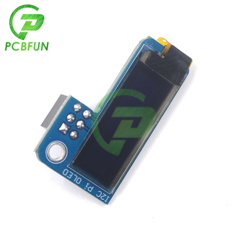 Модуль дисплея для PiOLED I2C 0 91 дюйма OLED 128X32 SSD1306 синий экран RPI Raspberry Pi 1 B + 2 3 и