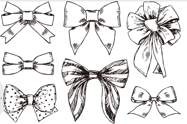 Прозрачный силиконовый штамп с бантом/печать для DIY скрапбукинга/альбома