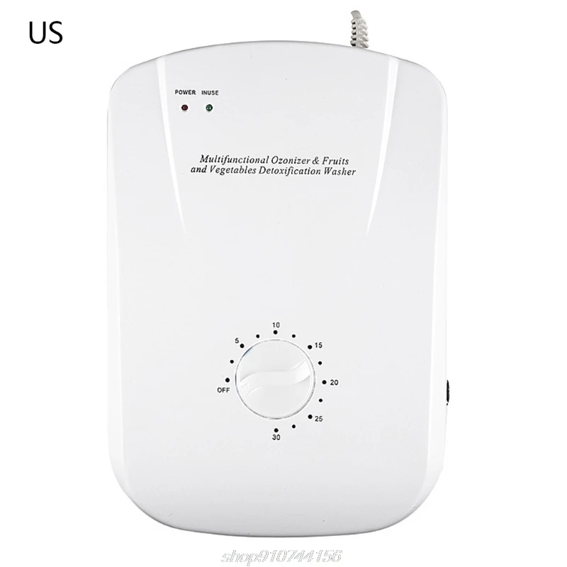 

Portable Ozone Generator 400mg/h Air Purifier Ozonator Home Water Fruit Vegetables Food Sterilizer Freshening N06 20 Dropship