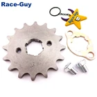 Передняя Звездочка для мотоцикла 420, 16 зубьев, 20 мм, для 50 куб. См, 70 куб. См, 90 куб. См, куб. См