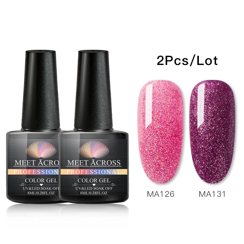 S01755S01760 Гель-лак для ногтей для маникюра, полууф и светодиодные перманентные эмали, чистый блеск, Гель-лак для ногтей - Цвет: S01755S01760