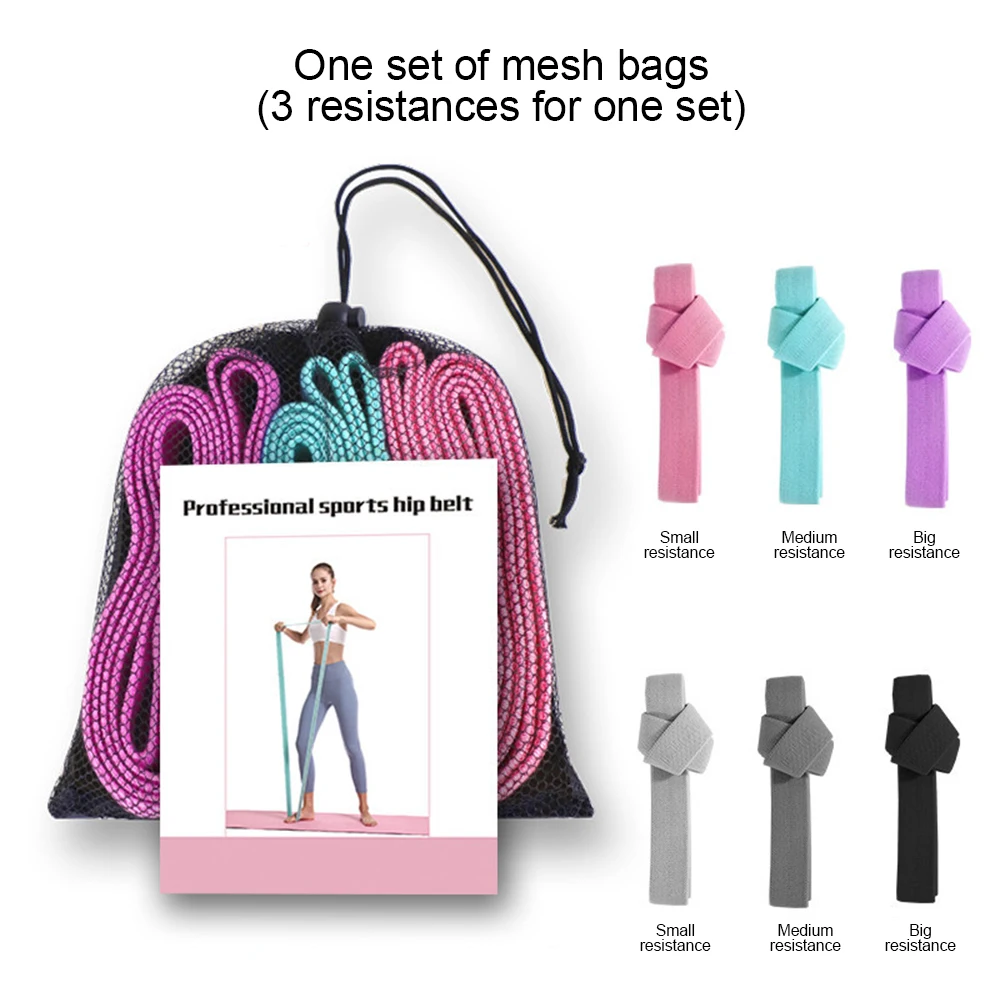 

Long Resistance Bands 200cm*4cm Fitness Equipment Pull Up Assist Booty Hip Workout Loop Elastic Bands Yoga Gym Training Exercis