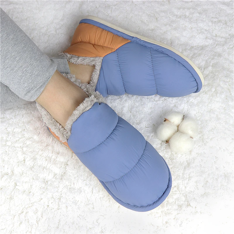 Тапки женские домашние зимние повседневные меховые плюшевые шлепанцы удобные