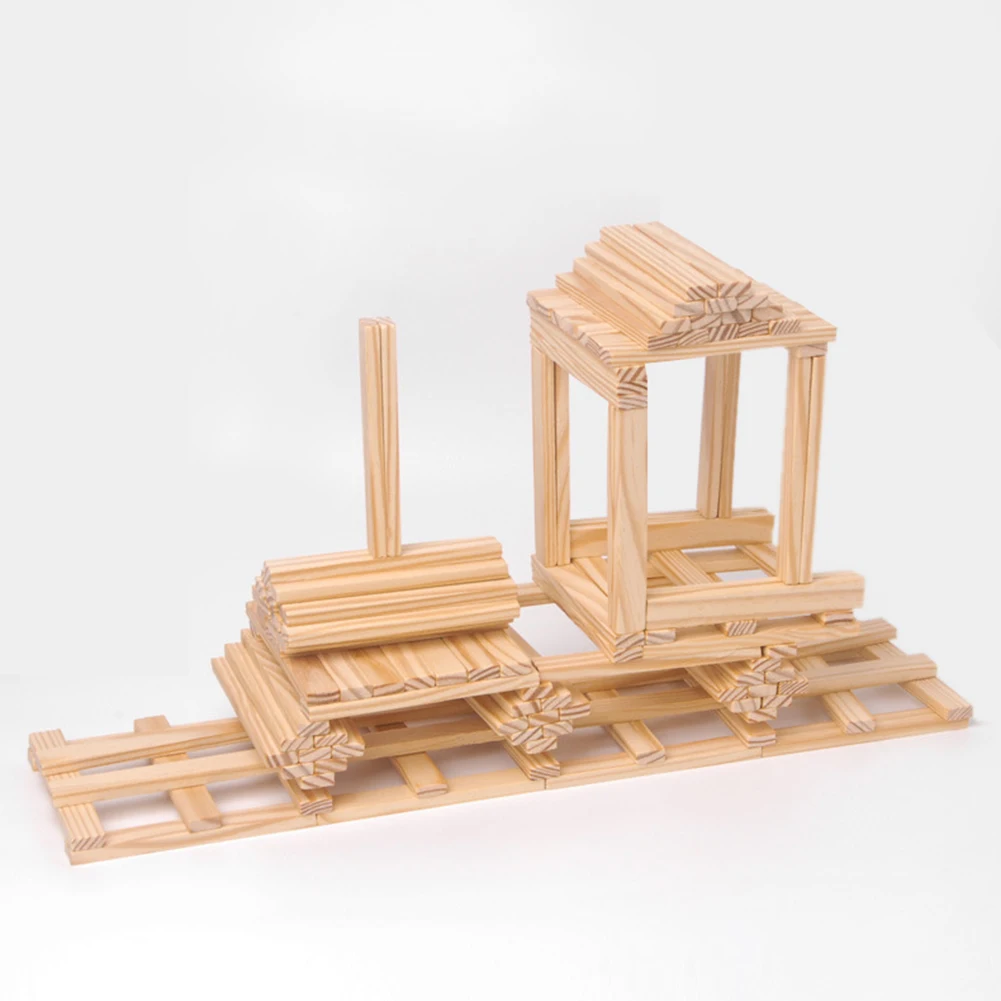 

Children's Cognitive Wooden Building Blocks Play Fun Children's Intelligence Development 1-3 Years Old Early Education Toys