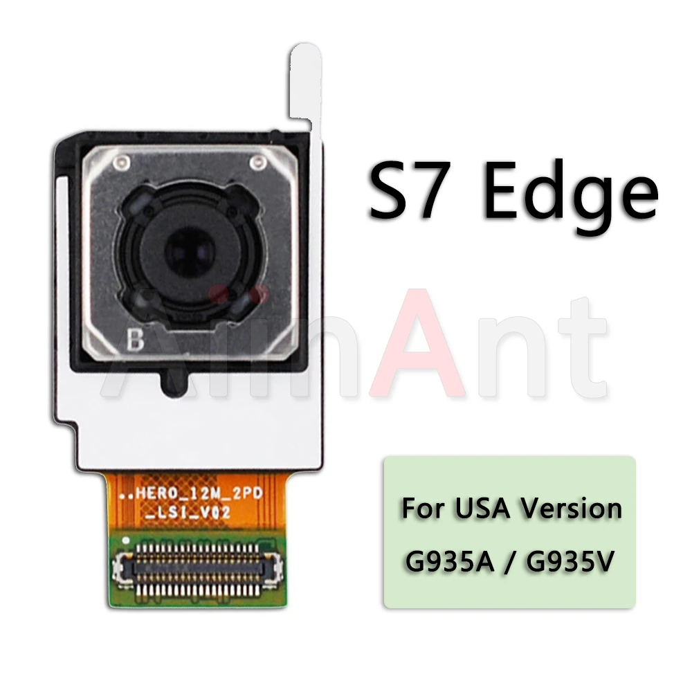 S7 Edge G935V Оригинальная задняя камера для samsung Galaxy S7 Edge G9350 G935F G935V S7 G9300 G930F G930V Основная камера заднего вида гибкий кабель - Цвет: S7 Edge G935V