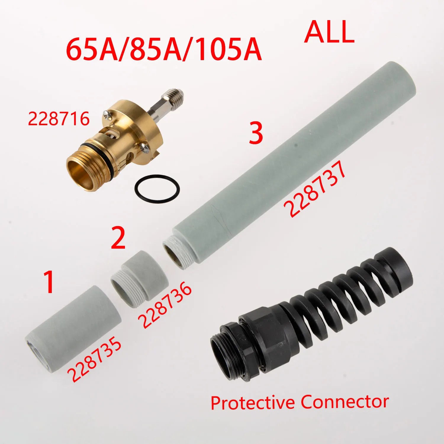 Powermax 45XP 65 85 105 Фонарь Основной корпус соединитель позиционирование монтажный