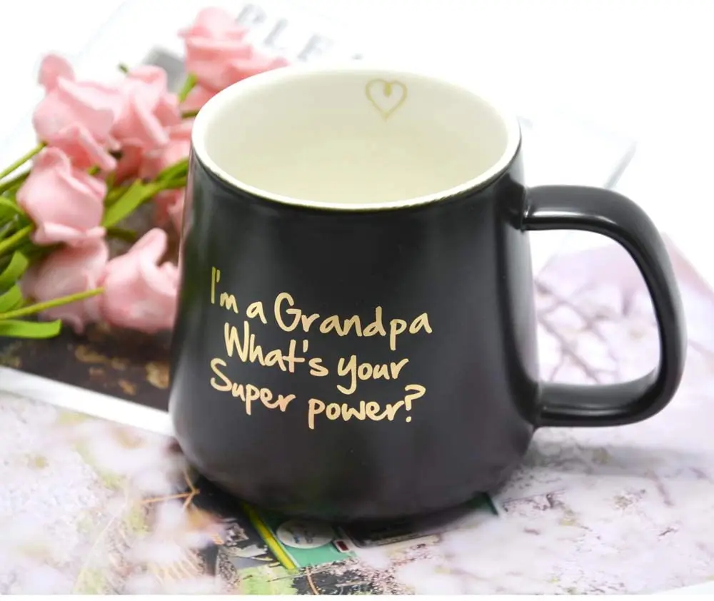 Кружка с 11 унциями я бабушка какая у вас супермощь? Розовая Керамическая кофейная