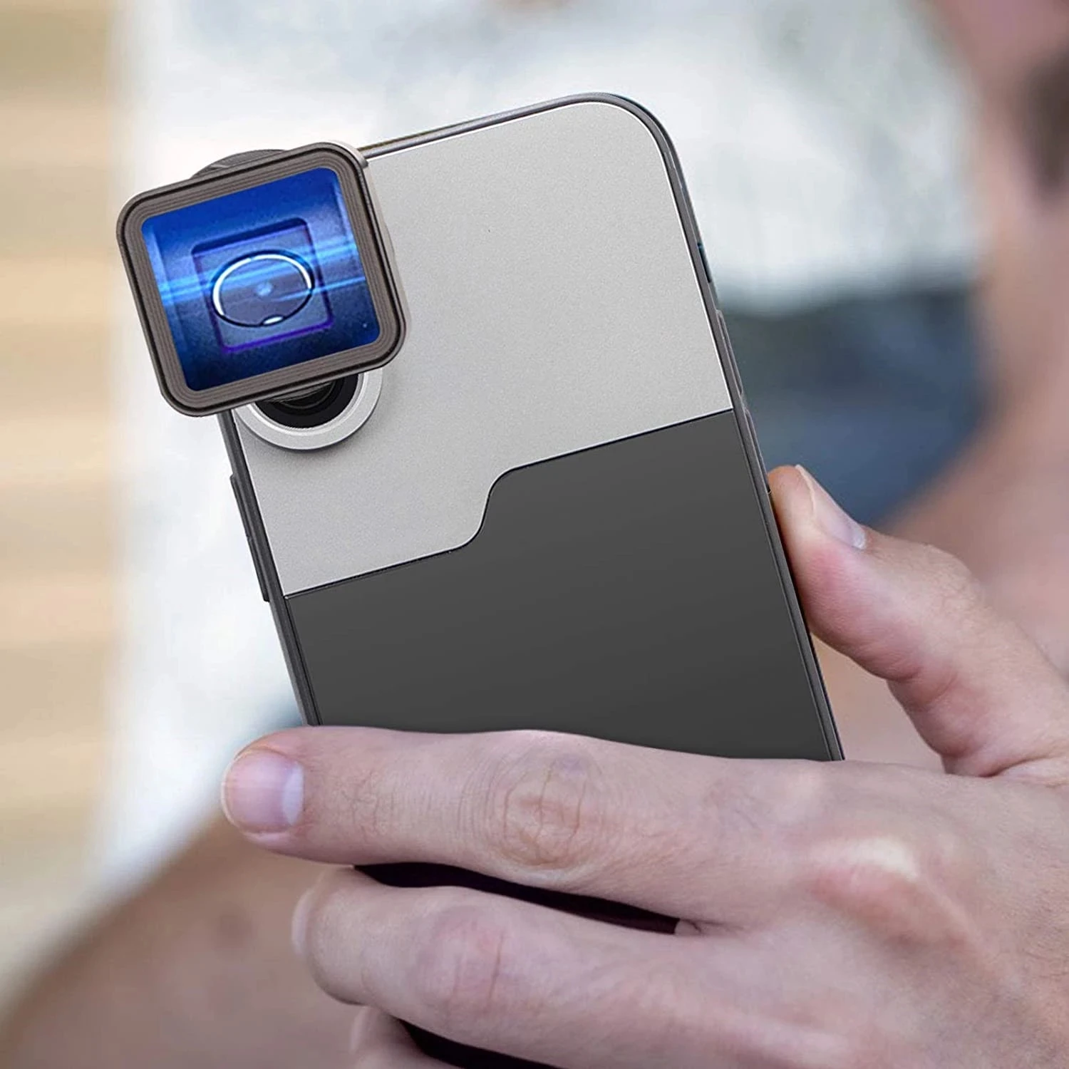 Kup Uniwersalny Futerał Na Telefon 17MM Dla IPhone 14 13 Pro Max Mini Dla Ulanzi Zomei Kase Anamorficzny Teleskop Makro Teleobiektyw