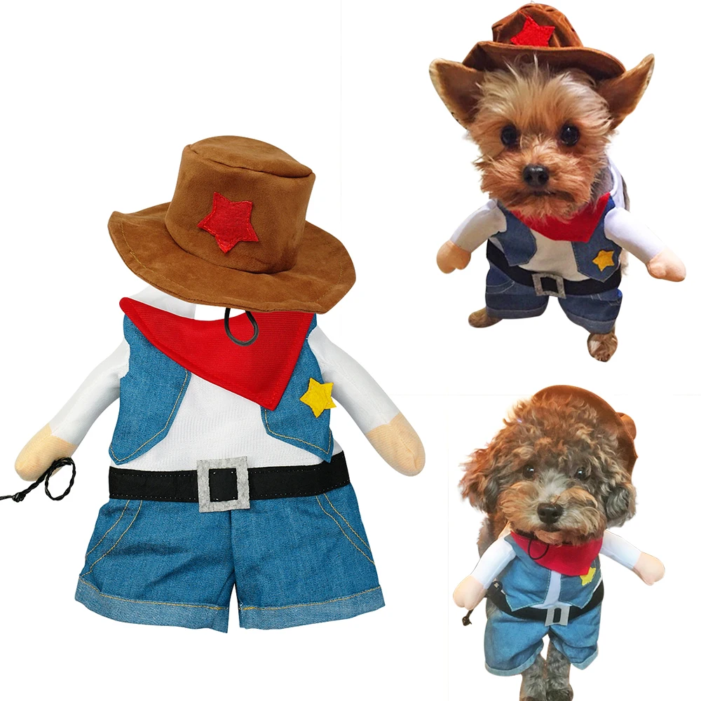 Забавный костюм для собаки одежда кошки и на Хэллоуин Рождество косплей кошка