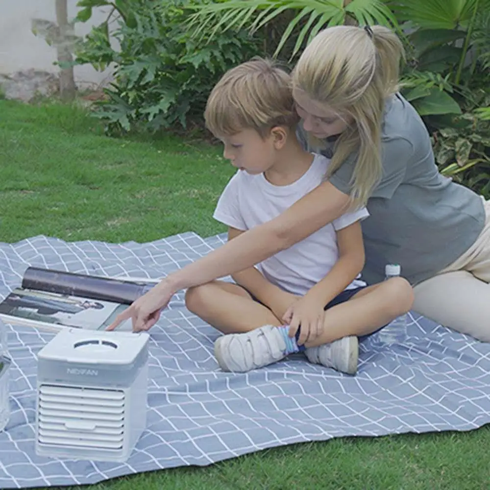 NexFan ультра воздушный кулер быстрое охлаждение Кондиционер Портативный AC Мощный