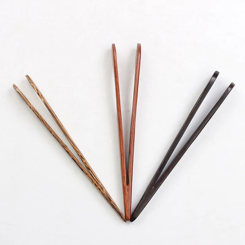 17*1 7 см аксессуары для кофе и чая в китайском стиле черное дерево 1 шт. Пинцет
