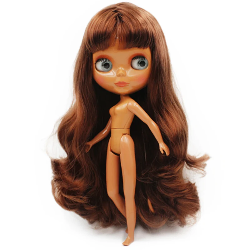ONO.25 Blyth BJD кукла, Blyth кукольные телесного цвета по индивидуальному заказу Кофе куклы может изменить макияж и платье, 12 дюймов мяч шарнирные № 3 - Цвет: ONO.25