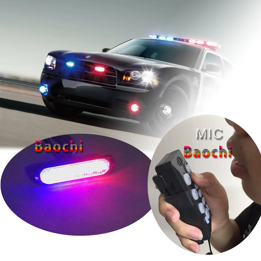 Автомобильный сигнал тревоги 400 Вт динамик полицейская сирена 12 в автомобильный