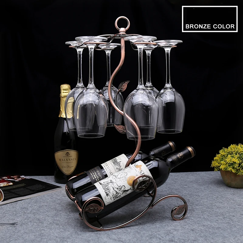 

Creative metal red wine shelf red wine shelf exhibition hall bar Hotel display creative display wine bottle shelf home European