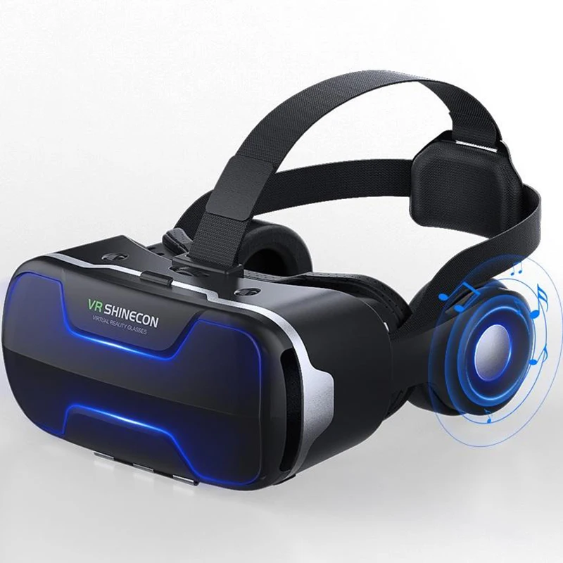 

VR Shinecon G02ED VR шлем 3D стекло es стекло Виртуальная реальность гарнитура панорамная для 4,7-6,0 дюймового телефона смартфона Viar бинокли