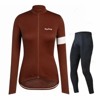 breathable cycling jersey women road bike clothing long set raphaing bicycle clothes ladies suit sport mallot ciclismo hombre