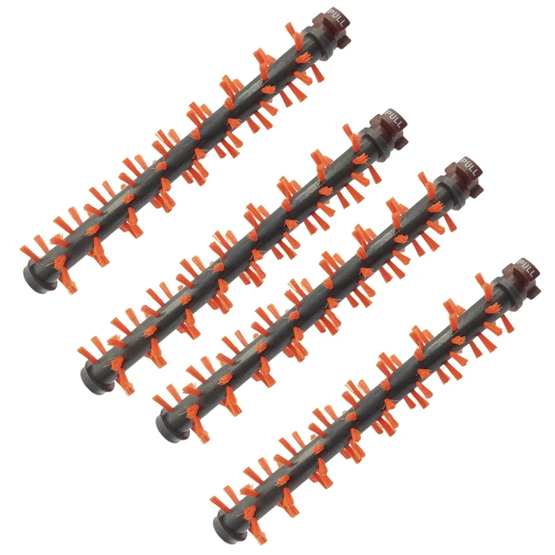 

4 шт. в упаковке коврик щеточный валик набор запасных частей для Bissell Crosswave 1866 серии вакуумный, пылесос, аксессуары